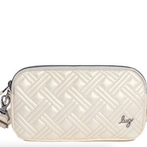 Lug Coupe XL Convertible Crossbody Metallic Champagne